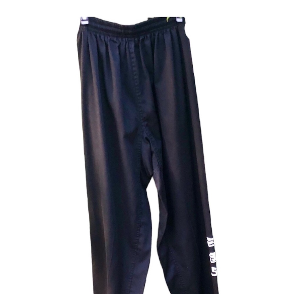 Taekwondo Pants Black Men’s Workout Size 6
